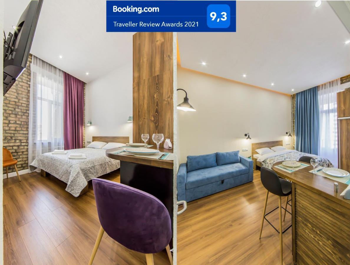 Kyiv City Loft Apart Hotel Bagian luar foto