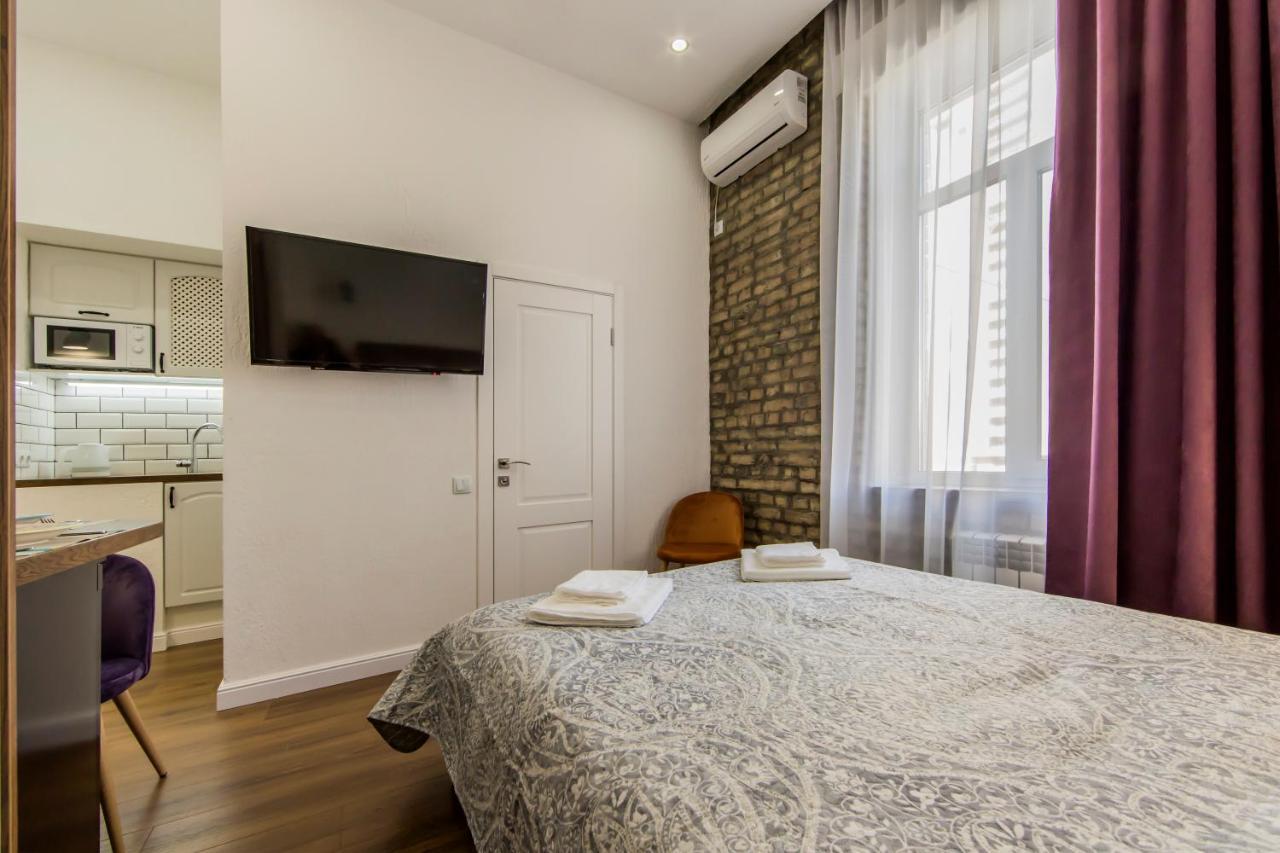 Kyiv City Loft Apart Hotel Bagian luar foto