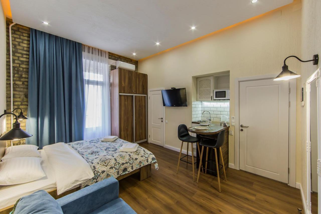Kyiv City Loft Apart Hotel Bagian luar foto