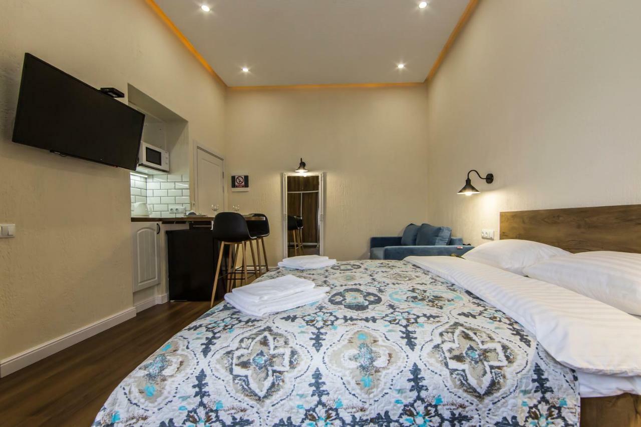 Kyiv City Loft Apart Hotel Bagian luar foto