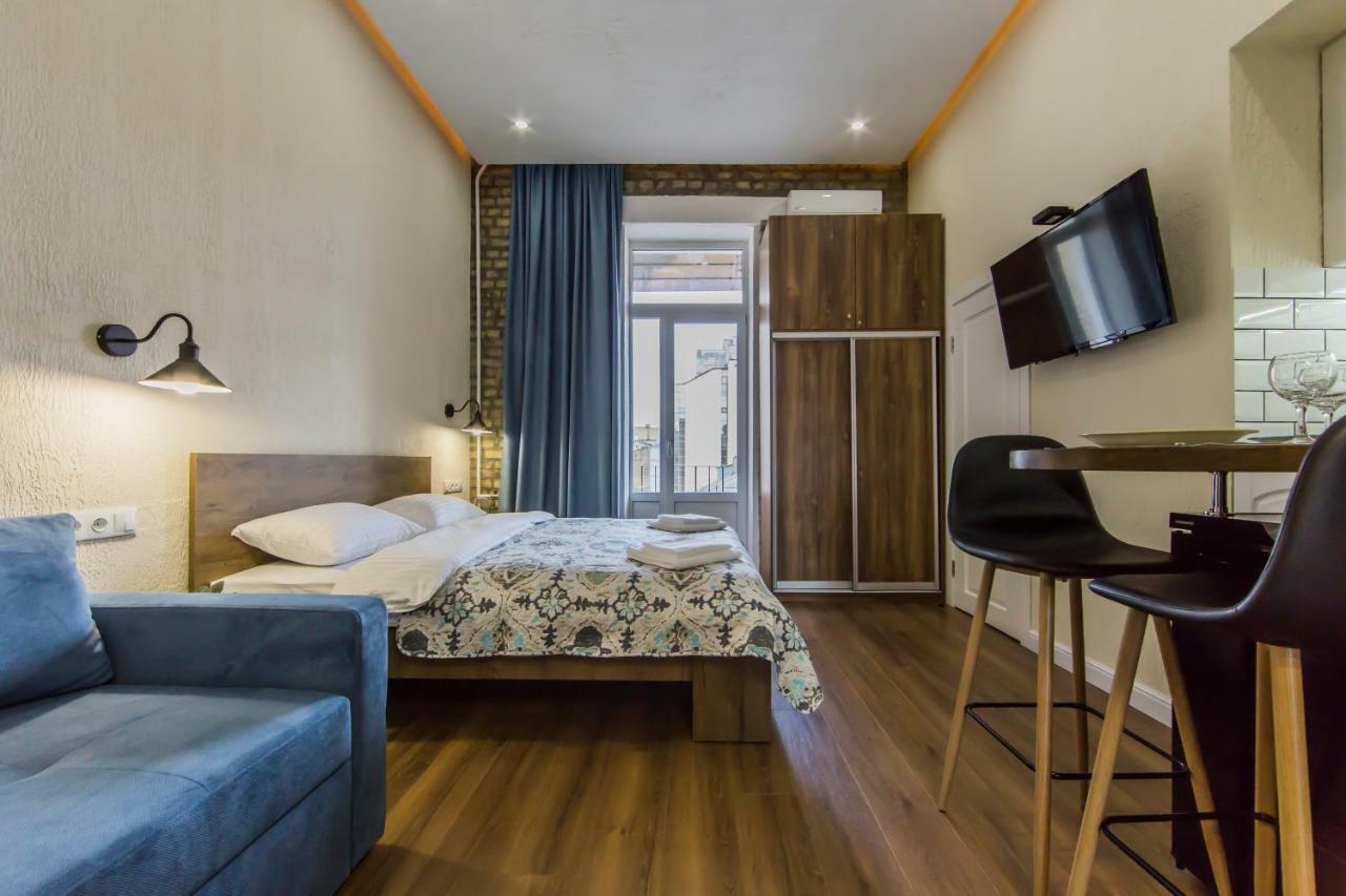 Kyiv City Loft Apart Hotel Bagian luar foto